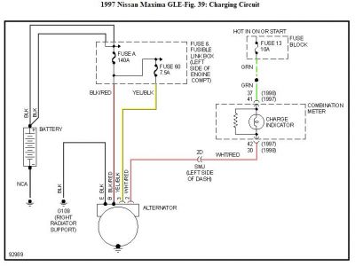 2008 Nissan Altima Alternator Wiring Diagram - Wiring Diagram