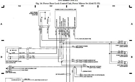 Door lock wiring diagram 97 honda civic