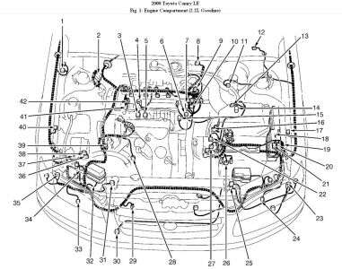 1997 toyota camry engine schematic #5