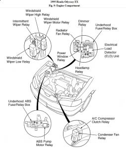 1995 Honda Odyssey Wiper Problem: Electrical Problem 1995 Honda