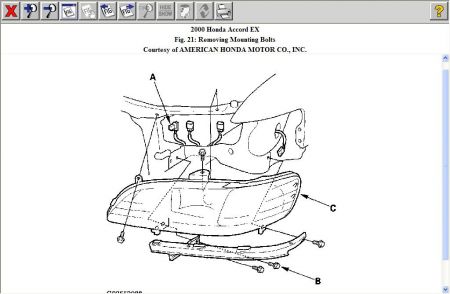 1999 Honda accord headlight wiring diagram #6
