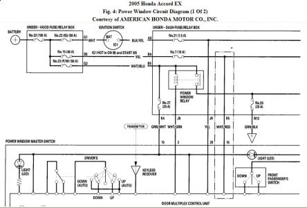 2004 Sccord Power Window Wiring Diagram from www.2carpros.com