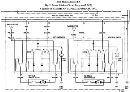 2004 Sccord Power Window Wiring Diagram from www.2carpros.com