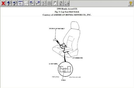 1991 Honda accord seat belt recall #7