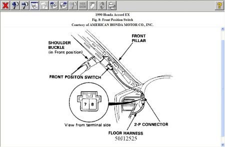 1991 Honda accord seat belt recall #5
