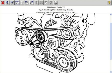 how to replace serpentine belt on 2005 toyota corolla #4 how to replace serpentine belt on 2005 toyota corolla #4