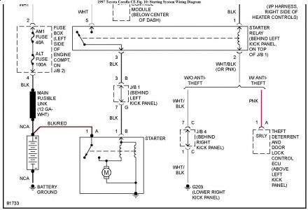 1997 toyota corolla starter replace #1 1997 toyota corolla starter replace #1
