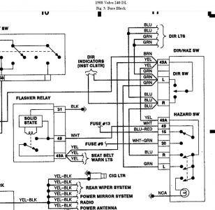 1988 Volvo 240 Left Turn Signal Does Not Work