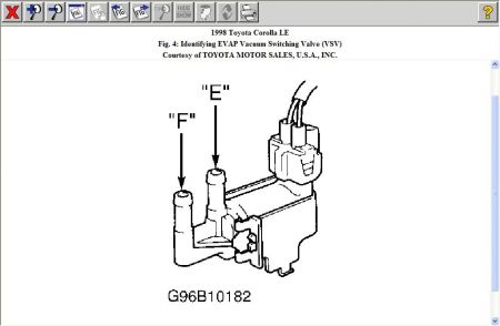 1998 toyota corolla evap canister #6