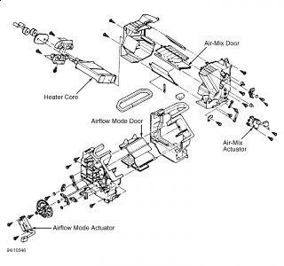 1998 Mazda 626 Replacement of Heater Coil: My Sons 626 Had Anti-...