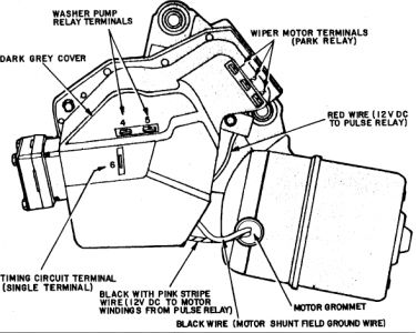 1983 Chevy Camaro Wiper Troubles: Electrical Problem 1983 ... 2003 impala wiper motor wiring diagram 