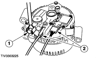 How to remove alternator on 98 ford contour #9