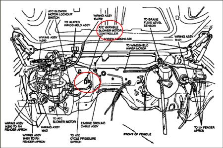 1994 Cadillac Deville Blower Motor Resistor Location - Shjones Ohmsjones