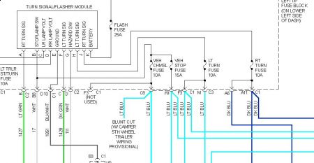 Brake Lights Not Working: Electrical Problem V8 Two Wheel ... 05 silverado trailer wiring diagram 