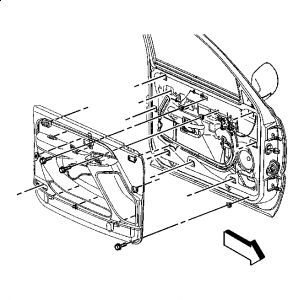 2004 Chevy Avalanche How to Change Electric Motor Driver Wi