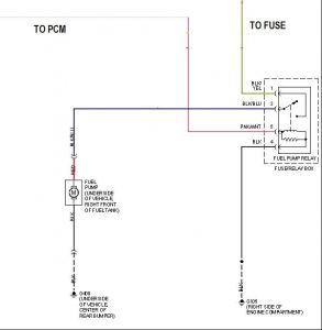 Fuel Pump Wiring Diagram from www.2carpros.com