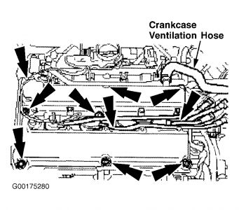 1998 Ford contour vacuum hose diagram #4
