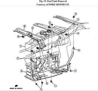 1993 Ford taurus fuel gauge problems #4