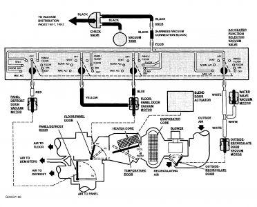 2000 Ford ranger heater control valve #8