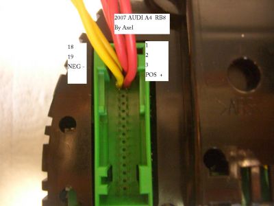 2007 Audi A4 INSTRUMENT CLUSTER WIRING DIAGRAM: I Have for Repair