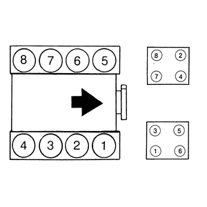 4.6 Ford firing order diagram #3