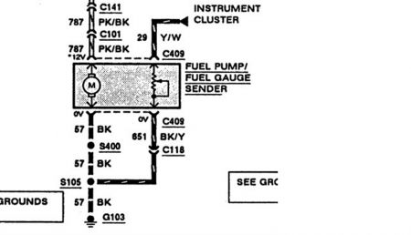 1994 Ford Ranger Fuel Pump Wiring Diagram - Wiring Diagram