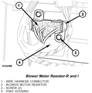 2006 Jeep Wrangler Blower Motor Resistor: I Have a Problem with ...