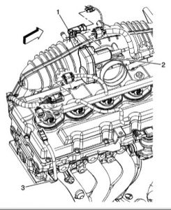 2007 Chevy Trailblazer Coolant Temp Sensor: Electrical ... chevrolet 4 2 l6 engine diagram 