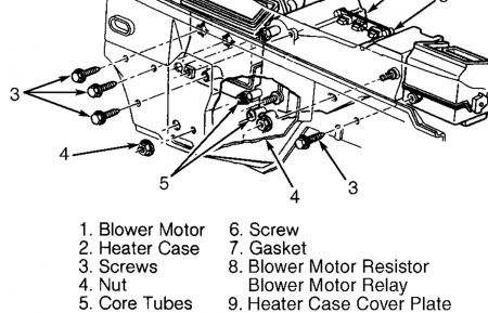 1998 Chevy Silverado Temperature Door Motor 1 Youtube