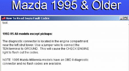 1994 Ford tarusus check engine codes #6