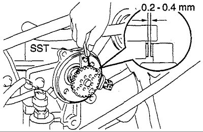 1998 toyota camry camshaft sensor location #2 1998 toyota camry camshaft sensor location #2