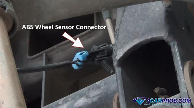 abs wheel sensor connector
