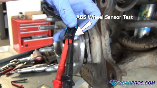 abs wheel sensor testing