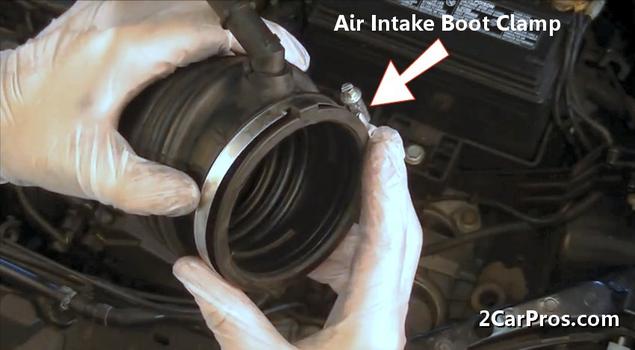 air intake boot clamp