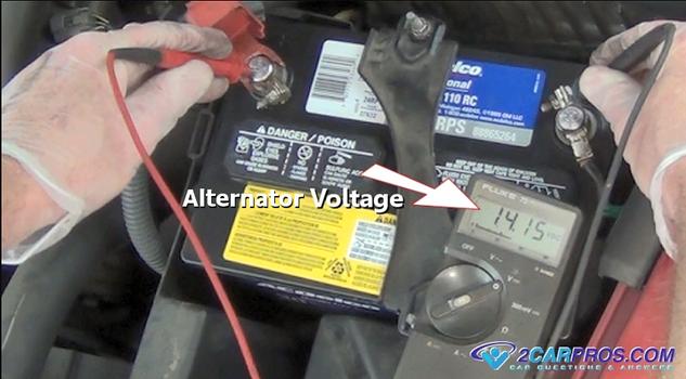 alternator voltage