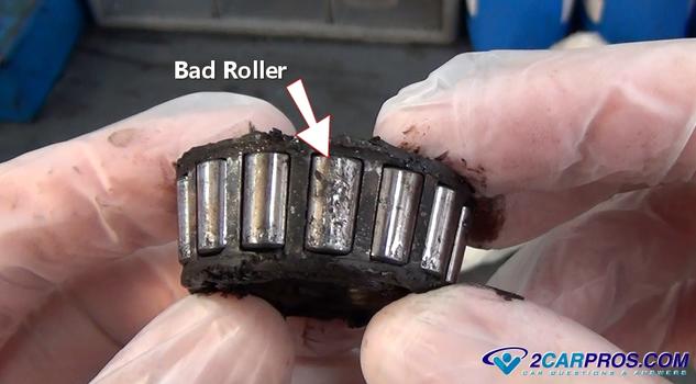 bad bearing roller