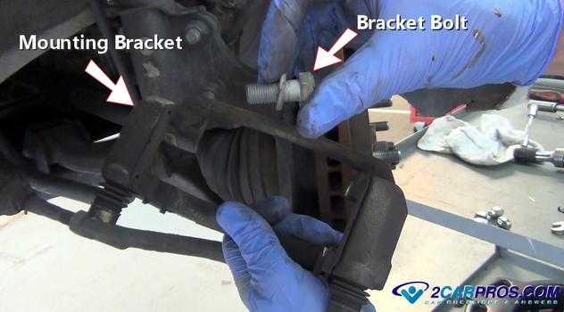 brake caliper mounting brakcet