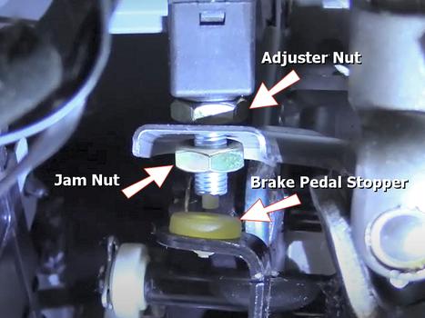 brake light switch adjustments