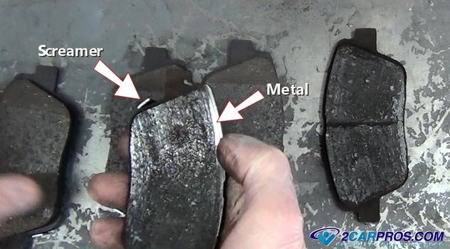 brake pad screamer