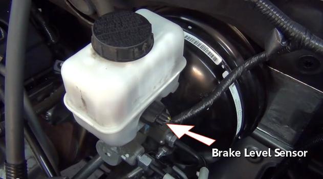 brake system level sensor