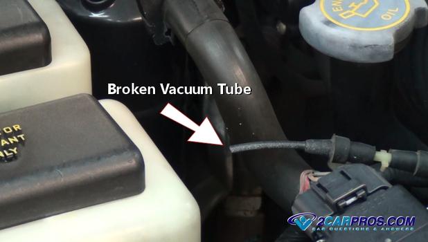 broken vacuum tube
