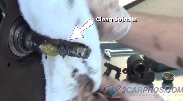 clean spindle