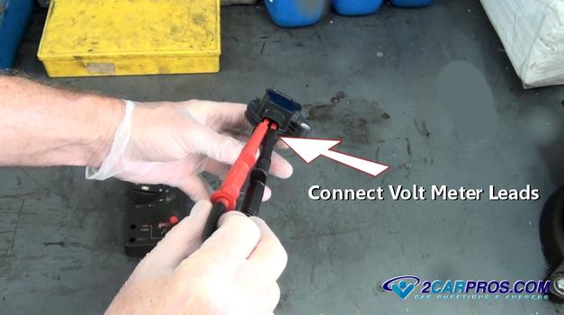 connect voltmeter