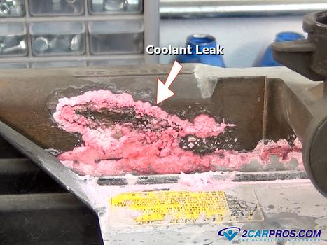 coolant leak