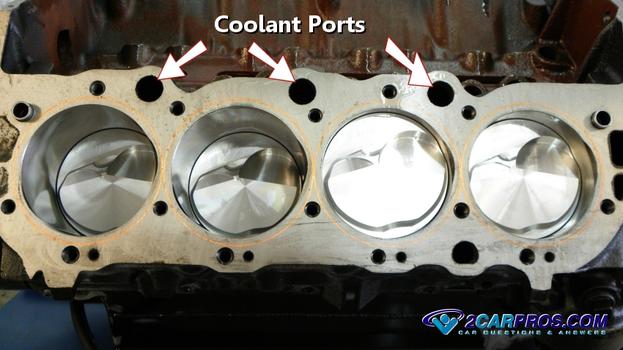 coolant ports