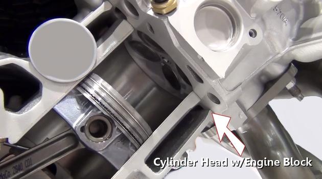 cylinder head engine block