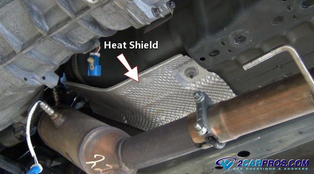 exhaust heat shield