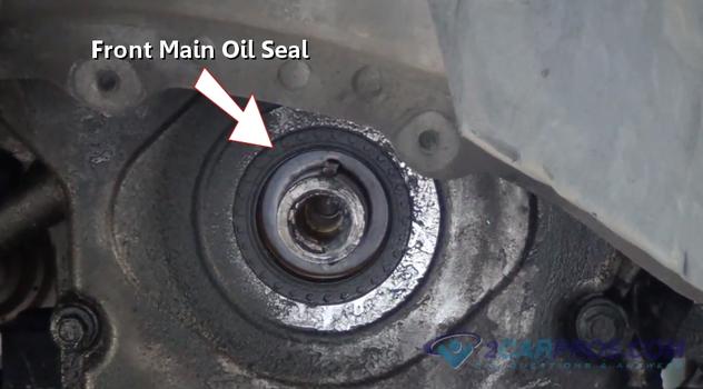 failed front crankshaft seal