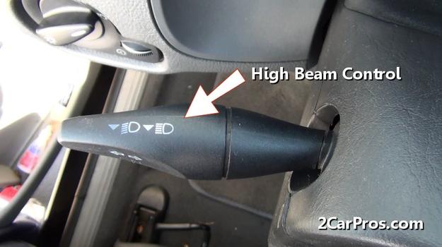 high beam control