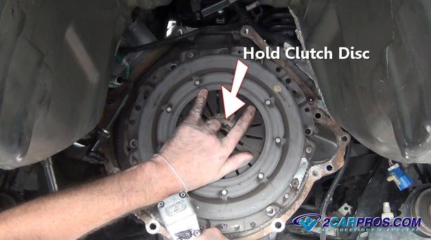 hold clutch disc